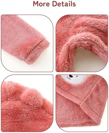 Unisex Baby Fleece Jacket Winter Sherpa Lined Hoodie - Image 5