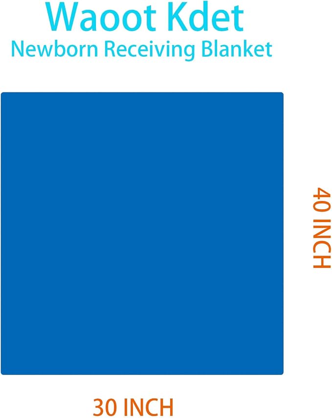 Cotton Flannel Receiving Blankets 4 Pcs, Baby Swaddle Blankets, Infant Flannel - Image 5