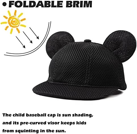 JANGANNSA Baby Duck Cap Infant Kids Sun Hat Bear Cute Cartoon Caps Spring Summer - Image 5