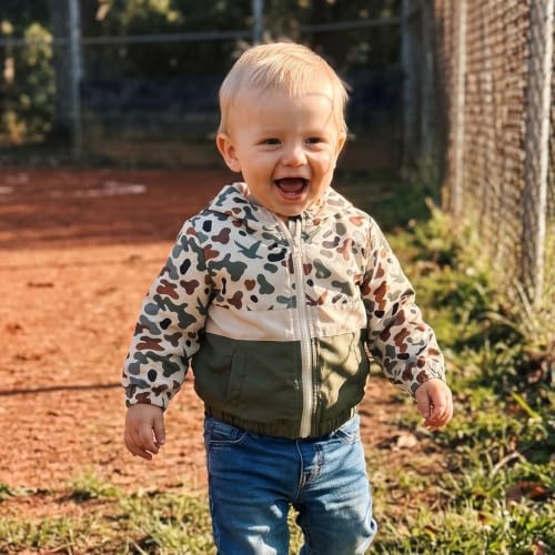 MERSARIPHY Toddler Boy Hoodies Jacket Baby Boy Lightweight Zip Up Coat - Image 2
