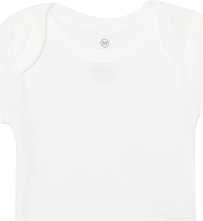 HonestBaby 5-pack Short Sleeve Bodysuits One-piece 100% Organic Cotton - Image 5