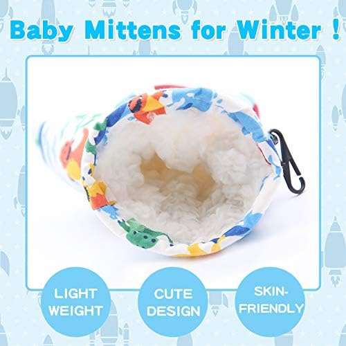 BAVST Toddler Waterproof Mittens Fleece Lined Baby Boys Girls Winter Warm Glove - Image 2