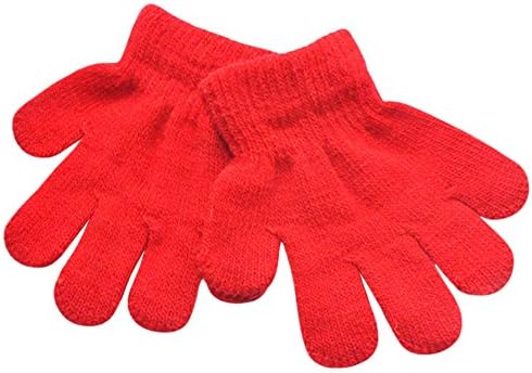 Toddler Boys and Girls Winter Knitted Writing Gloves, 1-3 Years Old - Image 3