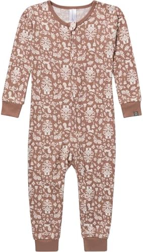 Modern Moments by Gerber Baby Boys & Girls Hacci Footless Pajamas - Image 5