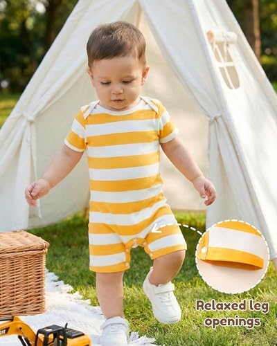 NZRVAWS Newborn Baby Boy Clothes Infant Romper 2-Pack outfit Cute Pattern - Image 5