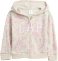 GAP Baby Girls' Logo Hoodie Hooded Full Zip Sweatshirt by GAP