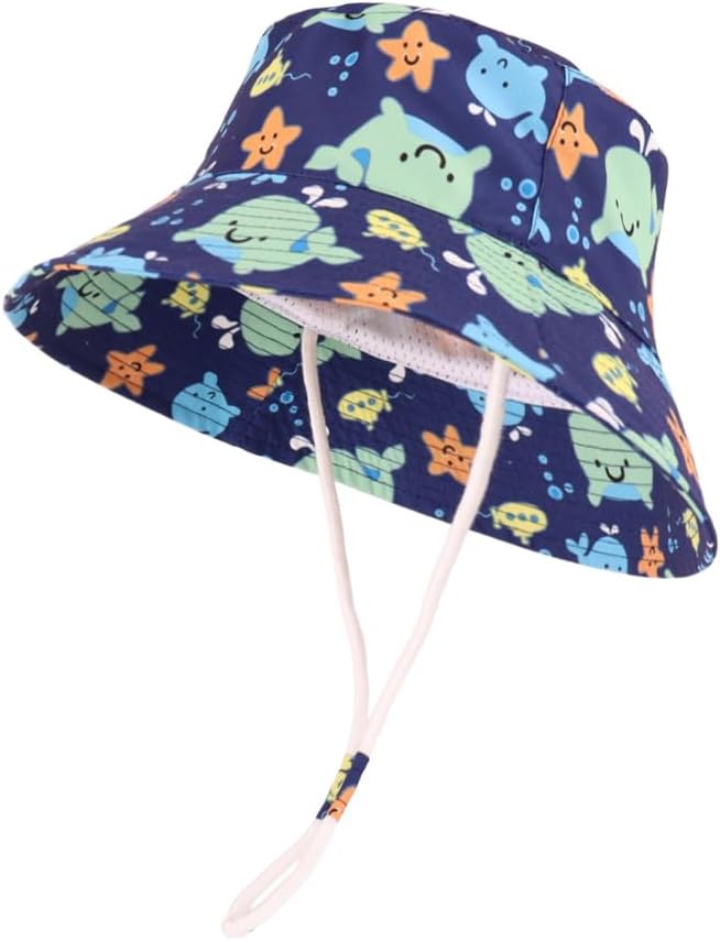 LANGZHEN Sun Protection Hat for Kids Toddler Boys Girls Wide Brim Summer by LANGZHEN