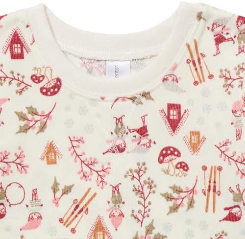 Modern Moments by Gerber Baby Holiday 2 Piece Tight Fitting Pajamas - Image 3