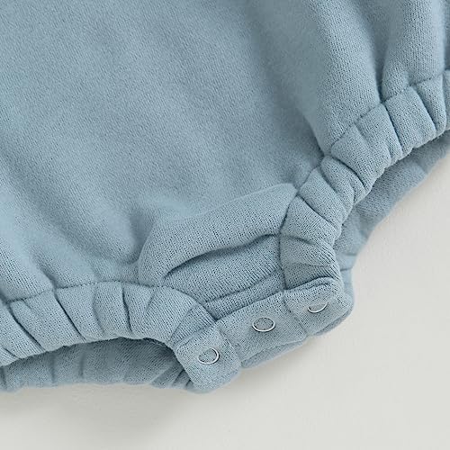 VISGOGO Newborn Infant Baby Boy Oversized Romper Sweater Bodysuits Coming Home - Image 7