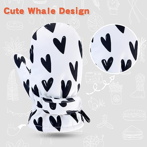 BAVST Toddler Waterproof Mittens Fleece Lined Baby Boys Girls Winter Warm Glove - Image 4