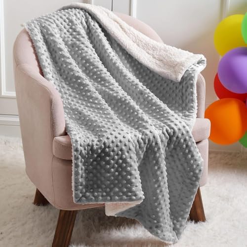 CREVENT 2Pcs 30''X40'' Cute Cozy Fluffy Warm Baby Blankets - Image 5