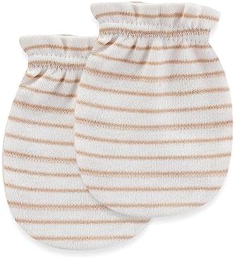 MAMIMAKA Baby Hat and Mittens Set Newborn Baby Hats Caps - Image 5