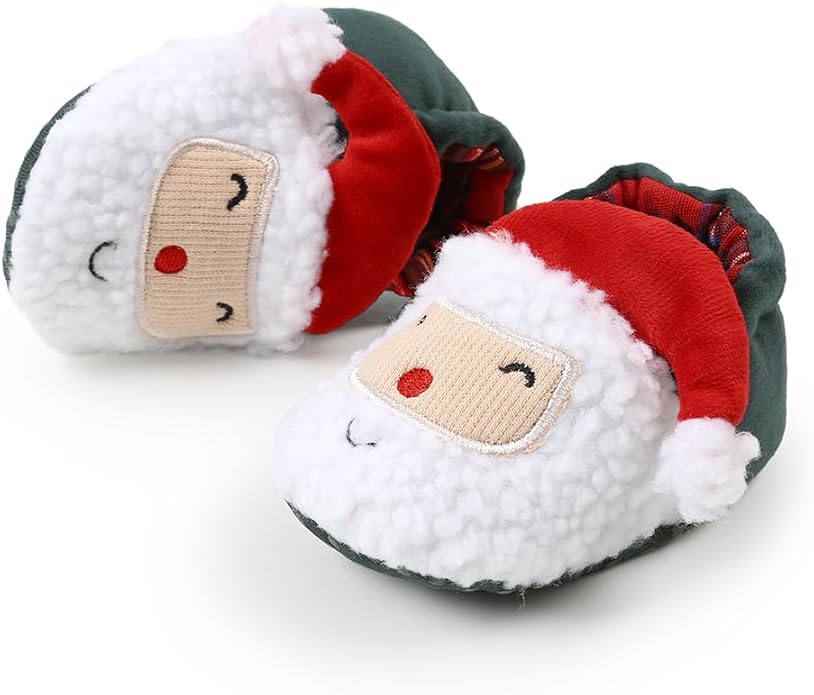 Baby Booties Cozy Fleece Slippers Soft Baby Shoes - Image 7