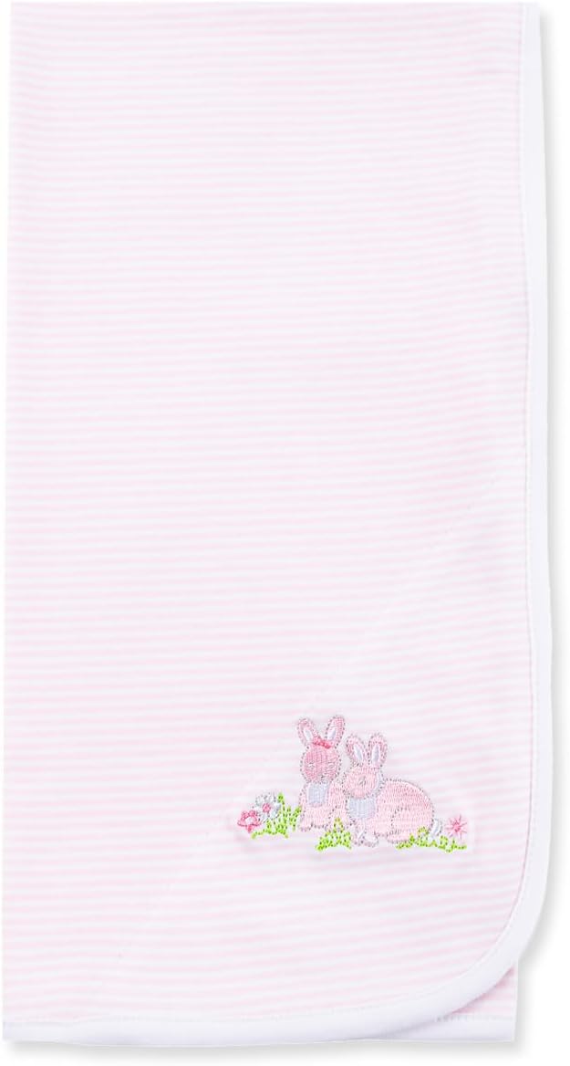 Little Me Blankets for Baby Girls' Blankets for Baby Bunnies Swaddling - Image 2