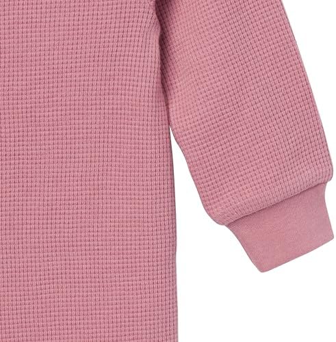 Modern Moments by Gerber Baby Henley Waffle Knit Romper - Image 4