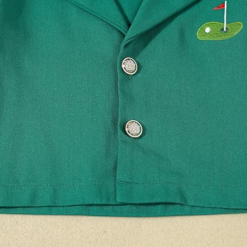 Baby Boy Jacket Toddler Golf Clothes Long Sleeve Lapel Button Down Top Infant - Image 5