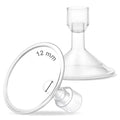 Maymom MyFit 12 mm Small Shields, Compatible with Medela Breast Pump- PersonalFit, Freestyle, Harmony, Maxi, Flex Connector, Connect to Widemouth/Narrow Connector, 2pcs