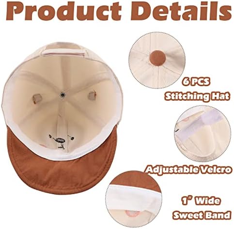 JANGANNSA Baby Duck Cap Infant Kids Sun Hat Bear Cute Cartoon Caps Spring Summer - Image 4