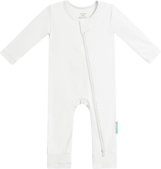 PurComfy Bamboo Viscose Baby Romper, Long Sleeve Pajmas by PurComfy