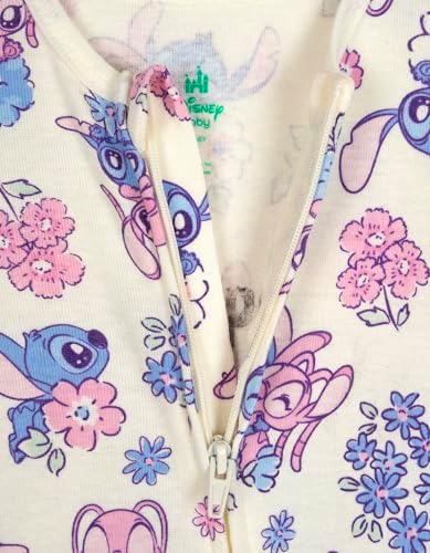 Disney Baby Girls' 2-Pack Footed Sleep N' Play Newborn to Infant - Image 6