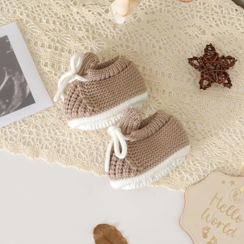 LAWKUL Baby Booties Knit Newborn Shoes - Image 7