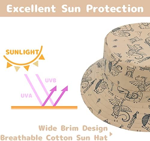 Baby Sun Hat Baby Boy Hats Toddler Hat UPF 50+ Bucket Hat - Image 5