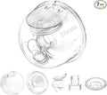 Beast Pump Full Set Milk Collector Cup 24mm Only Compatible with Momcozy S12 Pro/S9 Pro Breast Pump, NOT for S9/S12,for S12 Pro/S9 Pro Wearable Breast Pump Replacement Parts with 24mm Flange