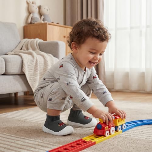 STQ Baby/Toddler Sock Walking Shoes Infant Slippers - Image 2
