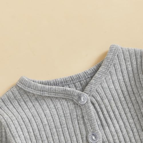 Kids Toddler Girls Lightweight V Neck Cardigan Sweater Long Sleeve Button Down - Image 4