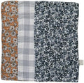 Mebie Baby Burp Cloths, Summer Floral, Muslin Burp Cloth Set by MebieBaby