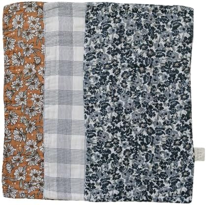 Mebie Baby Burp Cloths, Summer Floral, Muslin Burp Cloth Set by MebieBaby