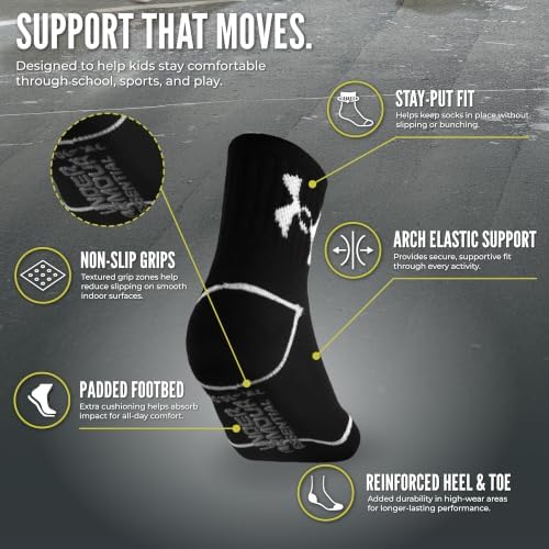 Under Armour Girls' Quarter Socks - Image 3