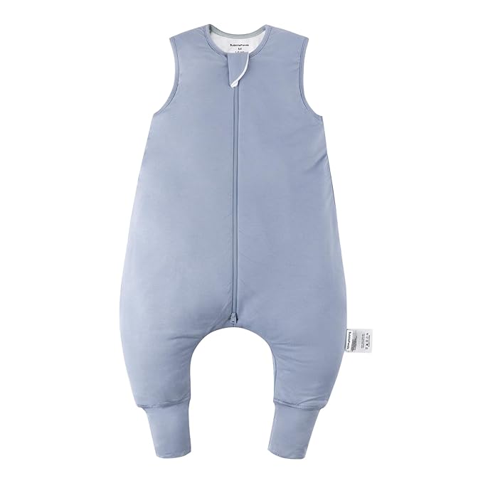 Rayon Made from Bamboo Toddler Sleep Sack with Feet 12-24 Months 1.0 Tog Ultra Soft Toddler Sleeping Sack 1t-2t Sleep Bag Walker Quilted Wearable Blanket with Legs 2-Way Zipper Lightweight