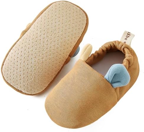 Jastore Baby Girls Booties Newborn Infant Shoes Cozy Soft Warm Cotton Boots - Image 4