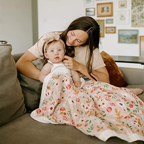 Little Unicorn Newborn Receiving Quilt | Ultra- Soft - Image 5