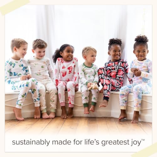 Burt's Bees Baby Unisex Organic Cotton Short Sleeve & Shorts PJ Set, 2-PC | - Image 4