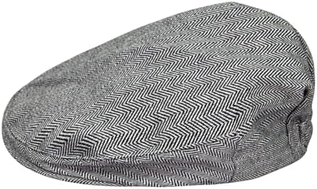 A&J DESIGN Baby Boys Newsboy Cap Toddler Kids Tweed Vintage Flat Hat by AJDESIGN