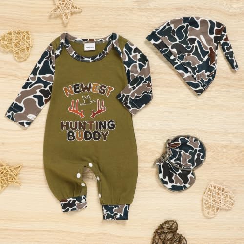 GRNSHTS Newborn Baby Boy Romper Coming Home Outfits Letter Print Bodysuit - Image 2