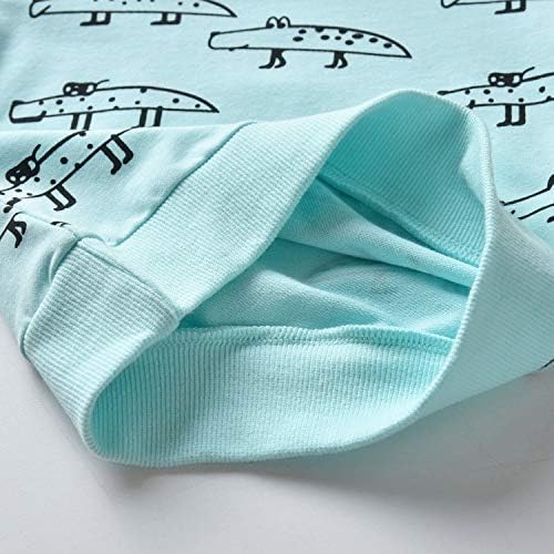 KuKitty Toddler Infant Baby Boy Clothes Animal Style Long Sleeve Hoodie Tops - Image 5