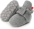 ohsofy Newborn Baby Cotton Booties Stay On Slipper Winter Warm Soft Shoes by ohsofy