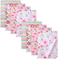 Cotton Flannel Receiving Blankets Baby 8 Pcs, Baby Swaddle Blankets, Infant by Unknown