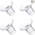 Flange Inserts 15mm 17mm for Medela,Spectra 24mm Shields/Flanges,Compatible with TSRETE,CPPSLEE,Momcozy S9/S9Pro/S12/S12Pro Wearable Breast Pump,Reduce 24mm Nipple Tunnel Down to 4pcs