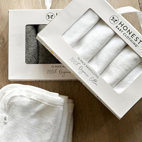 HonestBaby Baby Terry Washcloth - Image 2