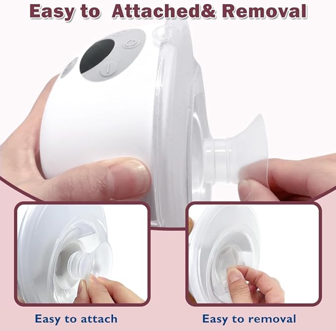 Flange Insert 15/17/19mm 6pcs Compatible with Momcozy M5/M9/M6/S12 Pro/V1 Pro/V2 Pro,for Spectra/Medela/MomMed/eufy/Lansinoh/Elvie Breast Pump, Fit for 24mm Flange/Shield of Most Pumps,
