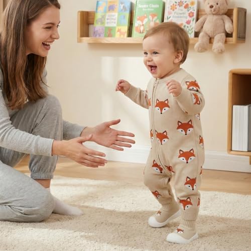 STQ Baby/Toddler Sock Walking Shoes Infant Slippers - Image 2