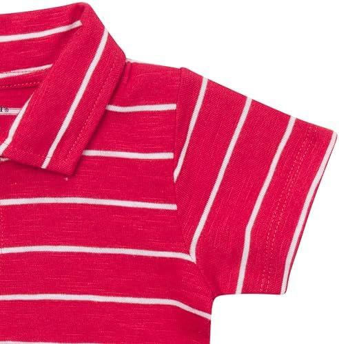 Gerber Baby Boys' Short Sleeve Polo Bodysuit - Image 3