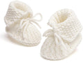 Meckior Baby Booties Newborn First Walkers Cozy Shoes Warm Hand Crochet Knit by Meckior