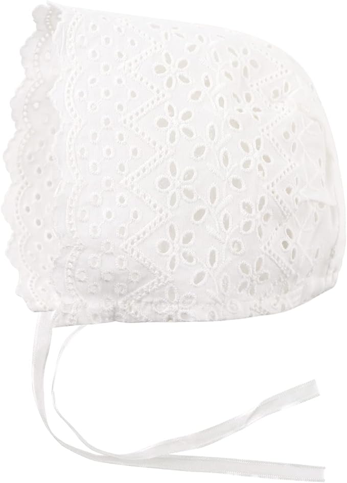 Lovely Baby Girl Hospital Hat Soft Cotton Newborn Beanie Winter Baby Hats by Bamery