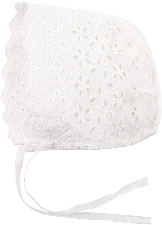 Lovely Baby Girl Hospital Hat Soft Cotton Newborn Beanie Winter Baby Hats by Bamery