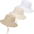 Baby Toddler Sun Hat, Boys Girls Adjustable Bucket Hat by DANMY